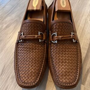 Salvatore Ferragamo Parigi Woven Driver